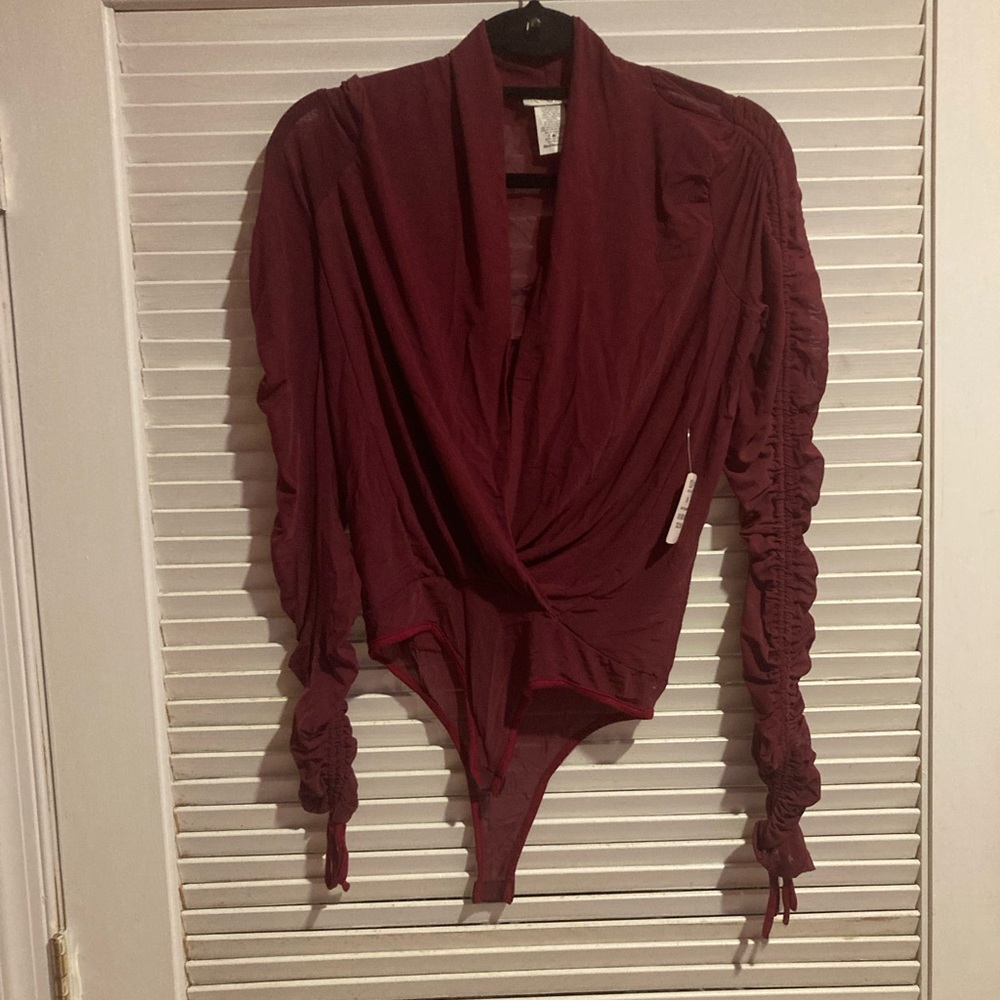 Purple, Sheer Body Suit